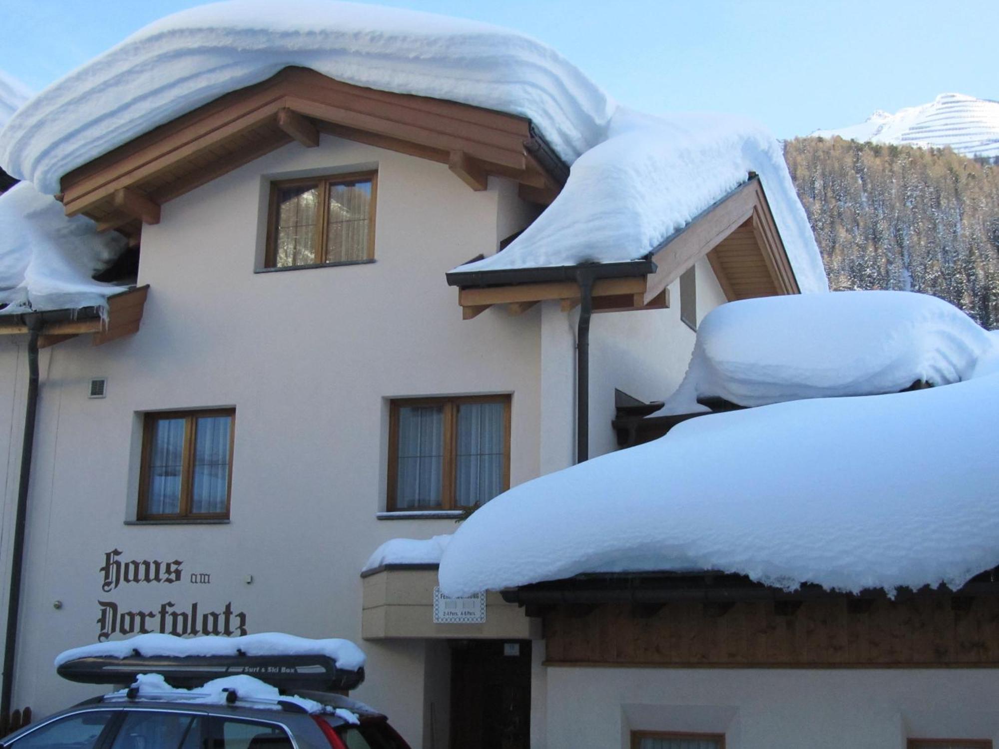 Haus Am Dorfplatz Apartment Samnaun Bagian luar foto